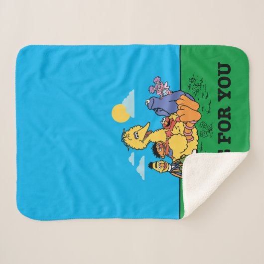 Sesamstraße | Hier für Sie Sherpadecke (Vorderseite (Horizontal))