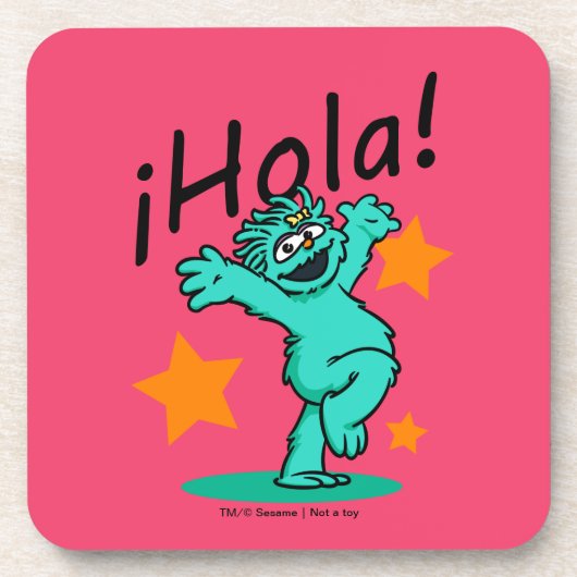 Sesamstraße | ¡Hola! Rosita Getränkeuntersetzer (Vorderseite)