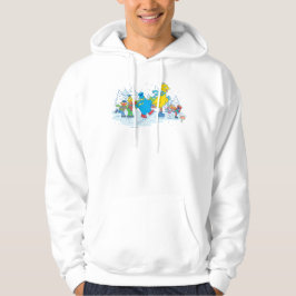 Sesamstraße | Ice Skaten Friends Hoodie