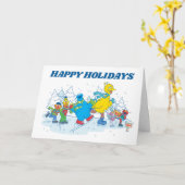 Sesamstraße | Ice Skaten Friends Karte (Gelbe Blume)