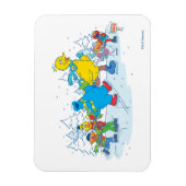 Sesamstraße | Ice Skaten Friends Magnet (Vertikal)