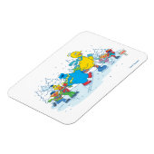 Sesamstraße | Ice Skaten Friends Magnet (Linke Seite)