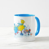 Sesamstraße | Ice Skaten Friends Tasse (VorderseiteRechts)