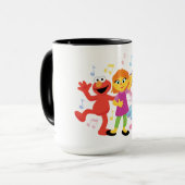 Sesamstraße | Julia, Elmo & Abby Dancing Tasse (Vorderseite Links)