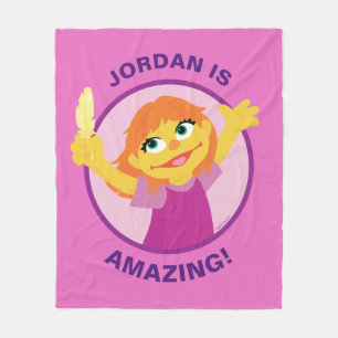 Sesamstraße   Julia Holding Feather Fleecedecke