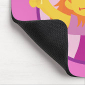 Sesamstraße Julia Holding Feather Mousepad (Ecke)