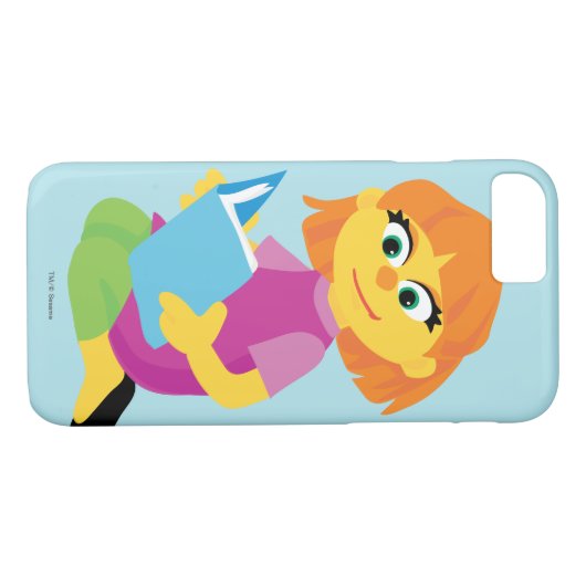 Sesamstraße | Julia Lesen eines Buches Case-Mate iPhone Hülle (Rückseite (Horizontal))