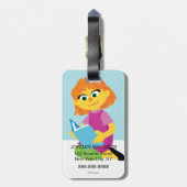 Sesamstraße | Julia Lesen eines Buches Gepäckanhänger (Rückseite vertikal)