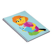 Sesamstraße | Julia Lesen eines Buches Notizblock (Rechte Seite)