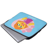 Sesamstraße | Julia Pink Heart Laptopschutzhülle (Vorne Knopf)