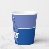 Sesamstraße | Keksmonster atmen Pappbecher (Links)