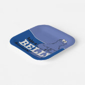 Sesamstraße | Keksmonster atmen Pappteller (Gewinkelt)