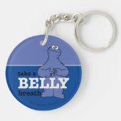 Sesamstraße | Keksmonster atmen Schlüsselanhänger (Rückseite)