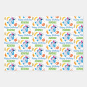 Sesamstraße Keksmonster Food Truck Geschenkpapier Set (Vorderseite 2)