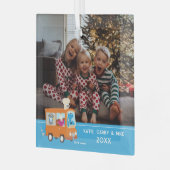 Sesamstraße | Keksmonster Food Truck Ornament Aus Glas (Vorderseite links)