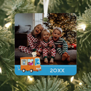 Sesamstraße Keksmonster Food Truck Ornament Aus Metall