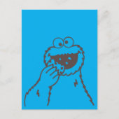 Sesamstraße | Keksmonster hell Postkarte (Vorderseite)