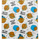 Sesamstraße | Krümelmonster aus dieser Welt Duschvorhang (Vorderseite)