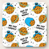 Sesamstraße | Krümelmonster aus dieser Welt Getränkeuntersetzer (Vorderseite)