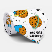 Sesamstraße | Krümelmonster aus dieser Welt Krawatte (Gerollt)