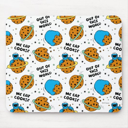 Sesamstraße | Krümelmonster aus dieser Welt Mousepad (Vorne)