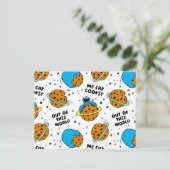 Sesamstraße | Krümelmonster aus dieser Welt Postkarte (Stehend Vorderseite)