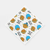 Sesamstraße | Krümelmonster aus dieser Welt Serviette (Ecke)