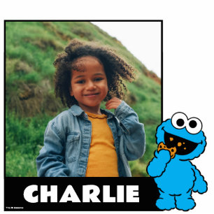 Sesamstraße Krümelmonster Freistehende Fotoskulptur