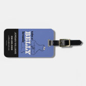 Sesamstraße | Krümelmonster | Informationen hinzuf Gepäckanhänger (Vorderseite horizontal)