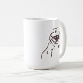 Sesamstraße | Krümelmonster Kaffeetasse (VorderseiteRechts)