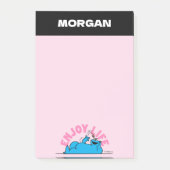 Sesamstraße | Krümelmonster | Name hinzufügen Post-it Klebezettel (Vorderseite)