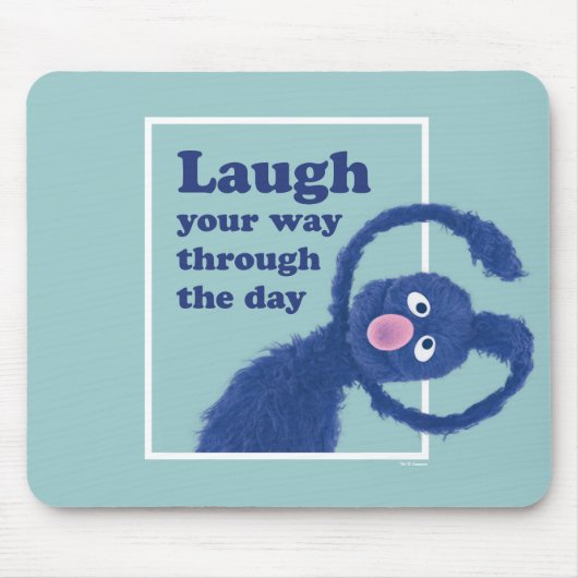 Sesamstraße | Lach durch den Tag Mousepad (Vorne)