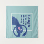 Sesamstraße | Lach durch den Tag Wandteppich (Vorderseite (Horizontal))