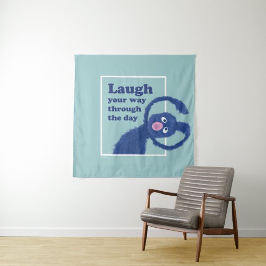 Sesamstraße | Lach durch den Tag Wandteppich (Beispiel)