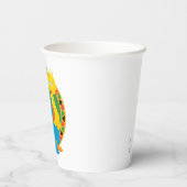 Sesamstraße | Lachen, Liebe und Einheit Pappbecher (Rückseite)