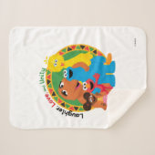 Sesamstraße | Lachen, Liebe und Einheit Sherpadecke (Vorderseite (Horizontal))