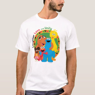 Sesamstraße   Lachen, Liebe und Einheit T-Shirt