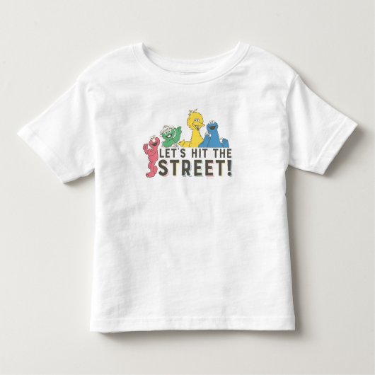 Sesamstraße | Lasst uns die Straße treffen! Kleinkind T-shirt (Vorderseite)