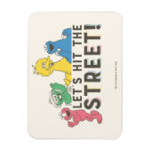 Sesamstraße | Lasst uns die Straße treffen! Magnet (Vertikal)