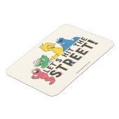 Sesamstraße | Lasst uns die Straße treffen! Magnet (Linke Seite)