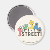 Sesamstraße | Lasst uns die Straße treffen! Magnet (Vorderseite/Rückseite)
