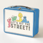 Sesamstraße | Lasst uns die Straße treffen! Metall Brotdose (Vorderseite)