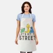 Sesamstraße | Lasst uns die Straße treffen! Schürze (Getragen)