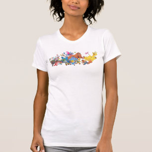 Sesamstraße laufen! Zeichenerkennung T-Shirt