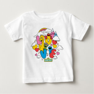 Sesamstraße LIEBE Baby T-shirt