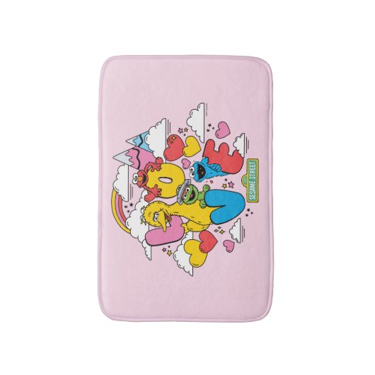 Sesamstraße | LIEBE Badematte (Vorderseite Vertikal)