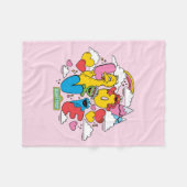 Sesamstraße | LIEBE Fleecedecke (Vorderseite (Horizontal))