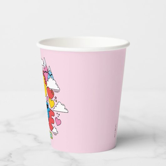 Sesamstraße | LIEBE Pappbecher (Rückseite)