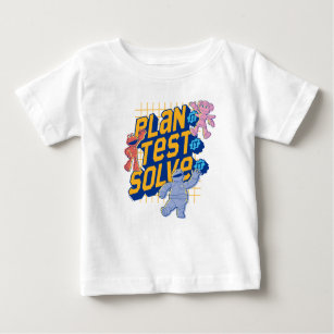 Sesamstraße   Mecha Builder planen Testlösung Baby T-shirt