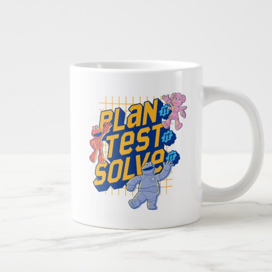 Sesamstraße | Mecha Builder planen Testlösung Jumbo-Tasse (Rechts)